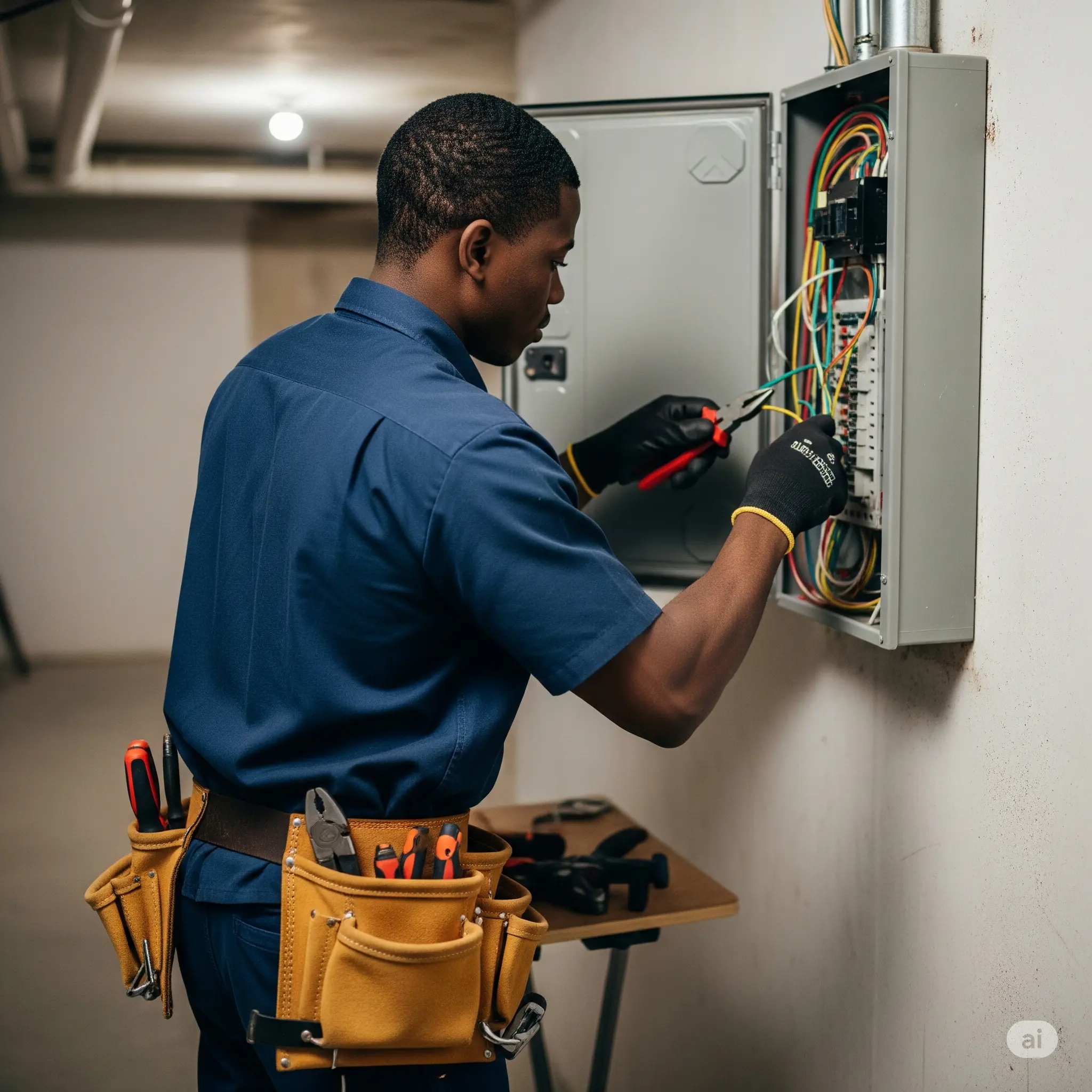 Électricien burkinabè