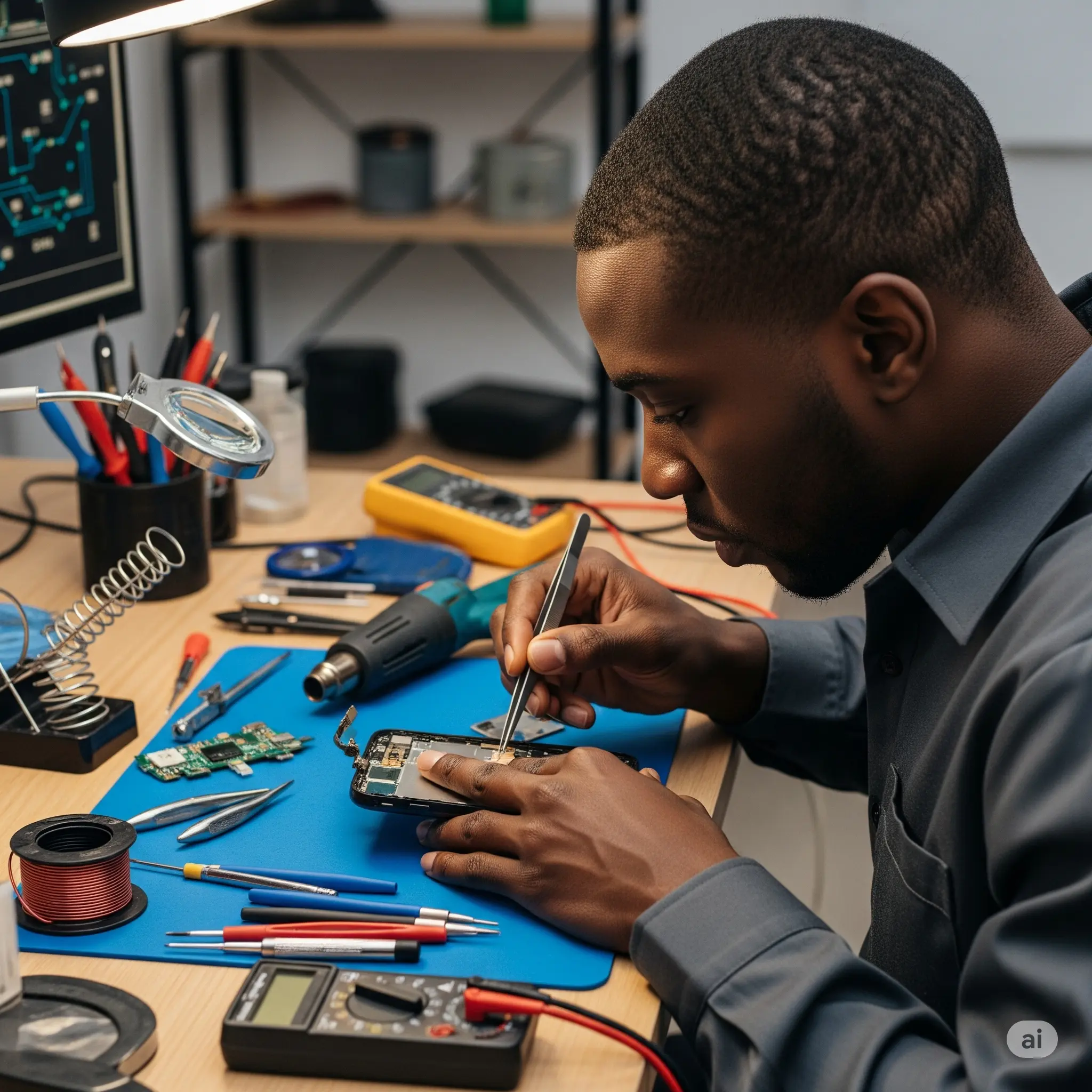 Réparateur de téléphones