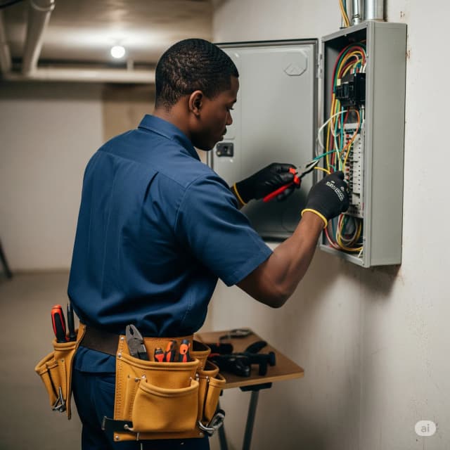 Artisan Électricien professionnel