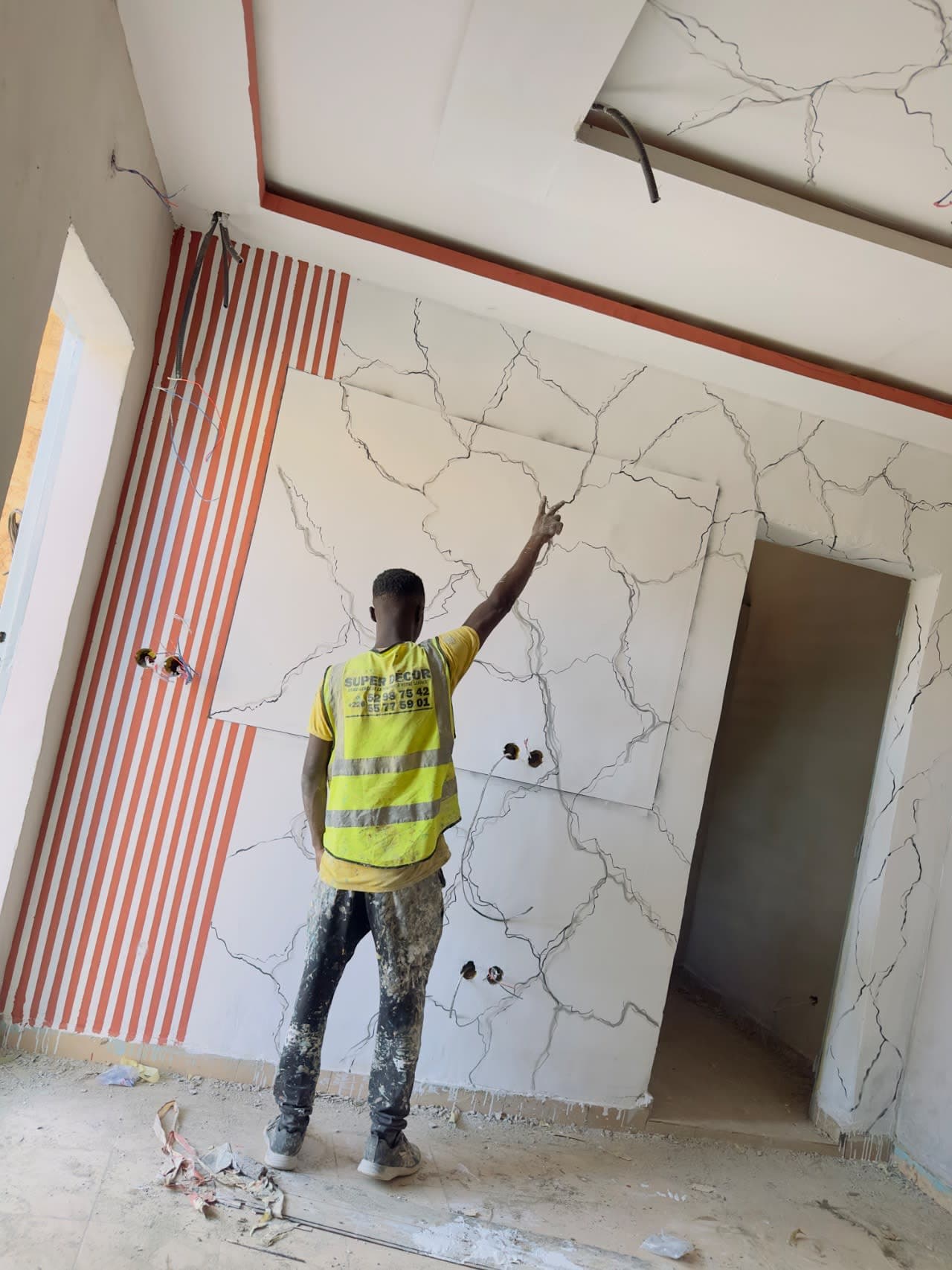Réalisation SUPER DÉCOR - Peintre - Ouagadougou - Burkina Faso