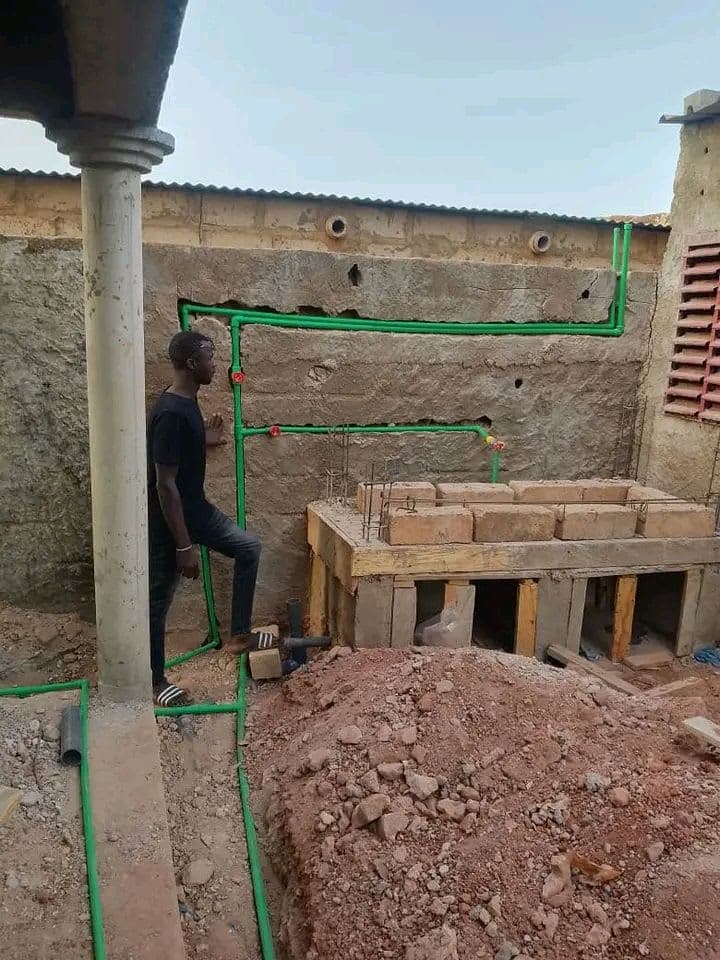 Réalisation CT plomberie sanitaire - Plombier - Ouagadougou - Burkina Faso