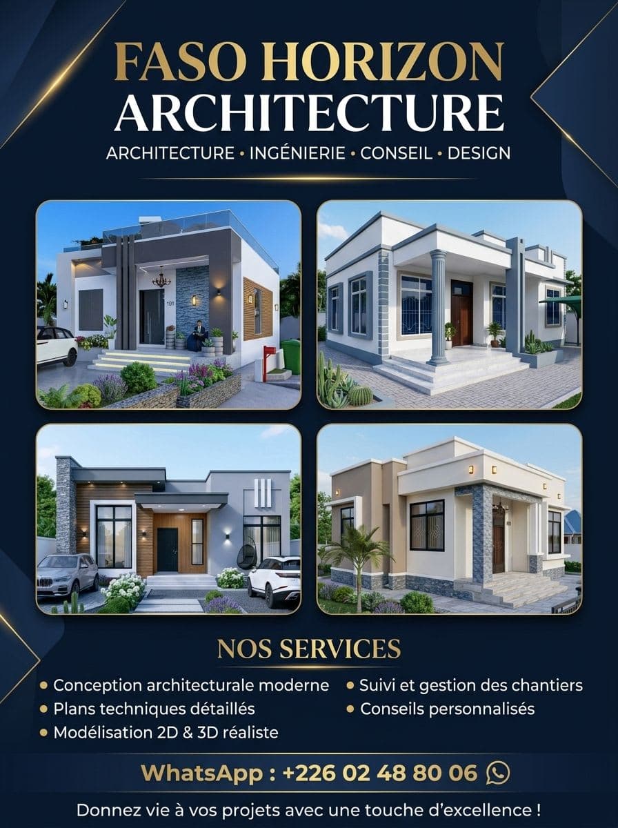 Travaux de Faso Horizon Architecture Ingénieurie et Designs